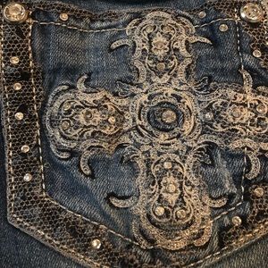 Boot Cut Miss Me Jeans Size 24 Inseam 28